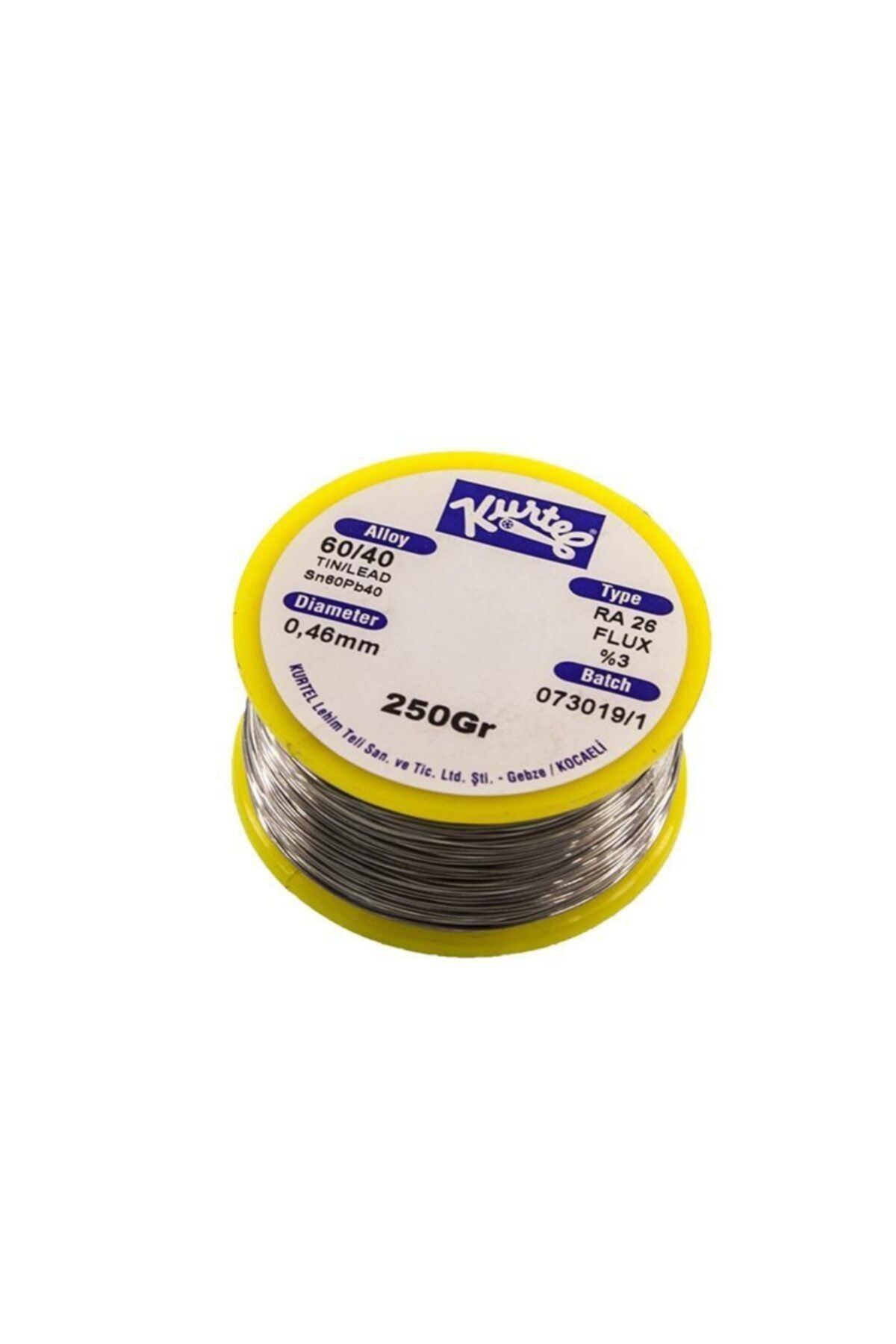 Kurtel 0.46 Mm 250gr Lehim Teli (%60 Kalay / %40 Kurşun)