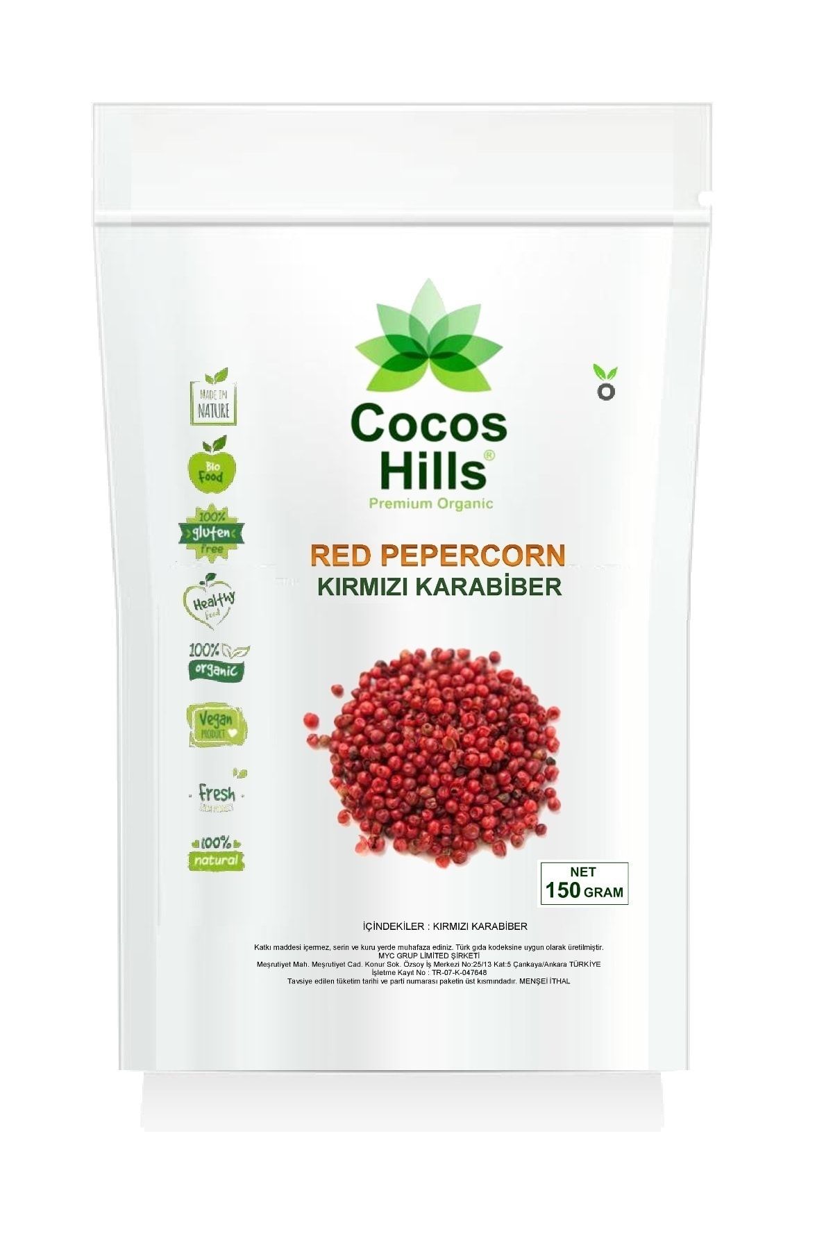 Cocos Hills Cocos Hılls Kırmızı Karabiber 150 gram