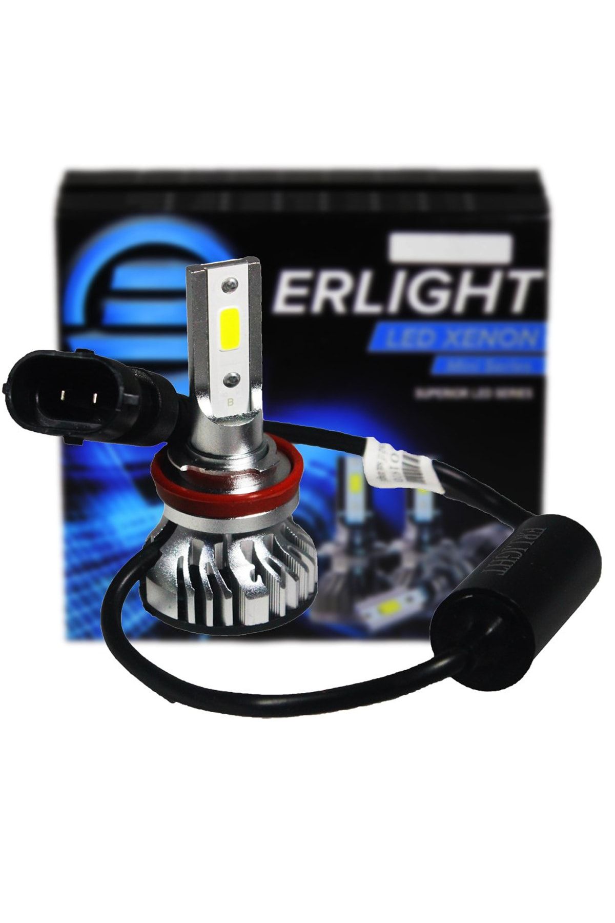 erlight h11 mini led xenon yeni nesil simsek etkili beyaz led far fiyati yorumlari trendyol