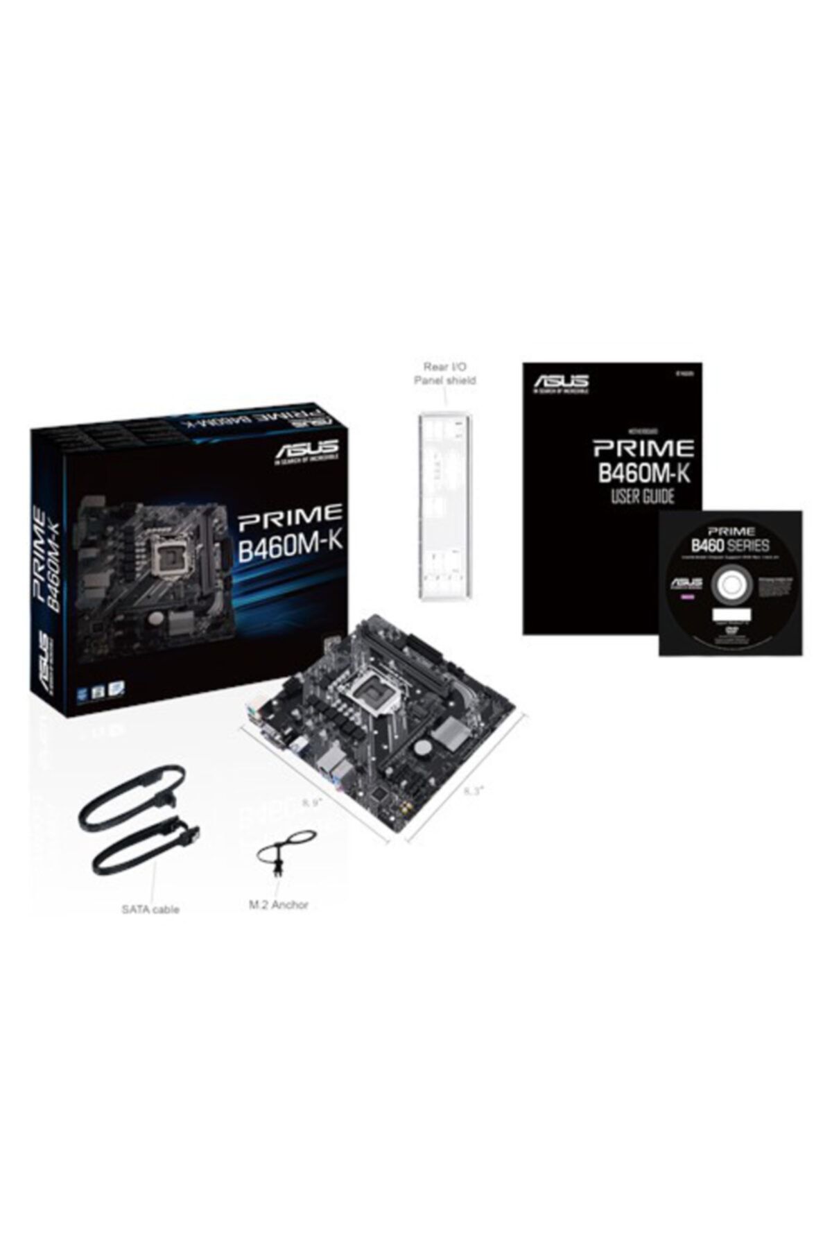 ASUS Prıme B460m-k D-sub Dvı Usb3,2 1200p 10.nesil