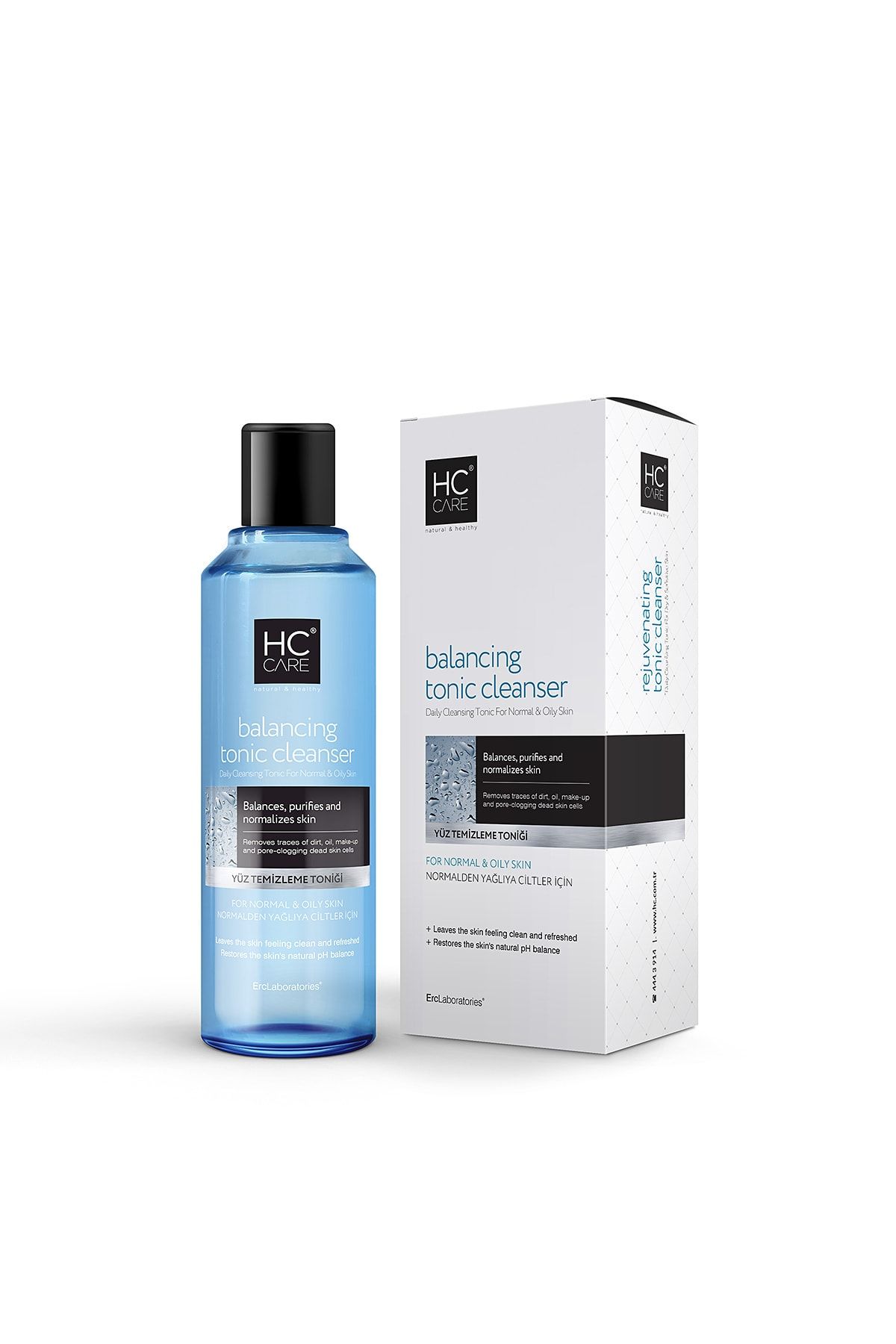 HC Care Balancing Normalden Yağlıya Ciltler Için Tonik - 230 Ml.