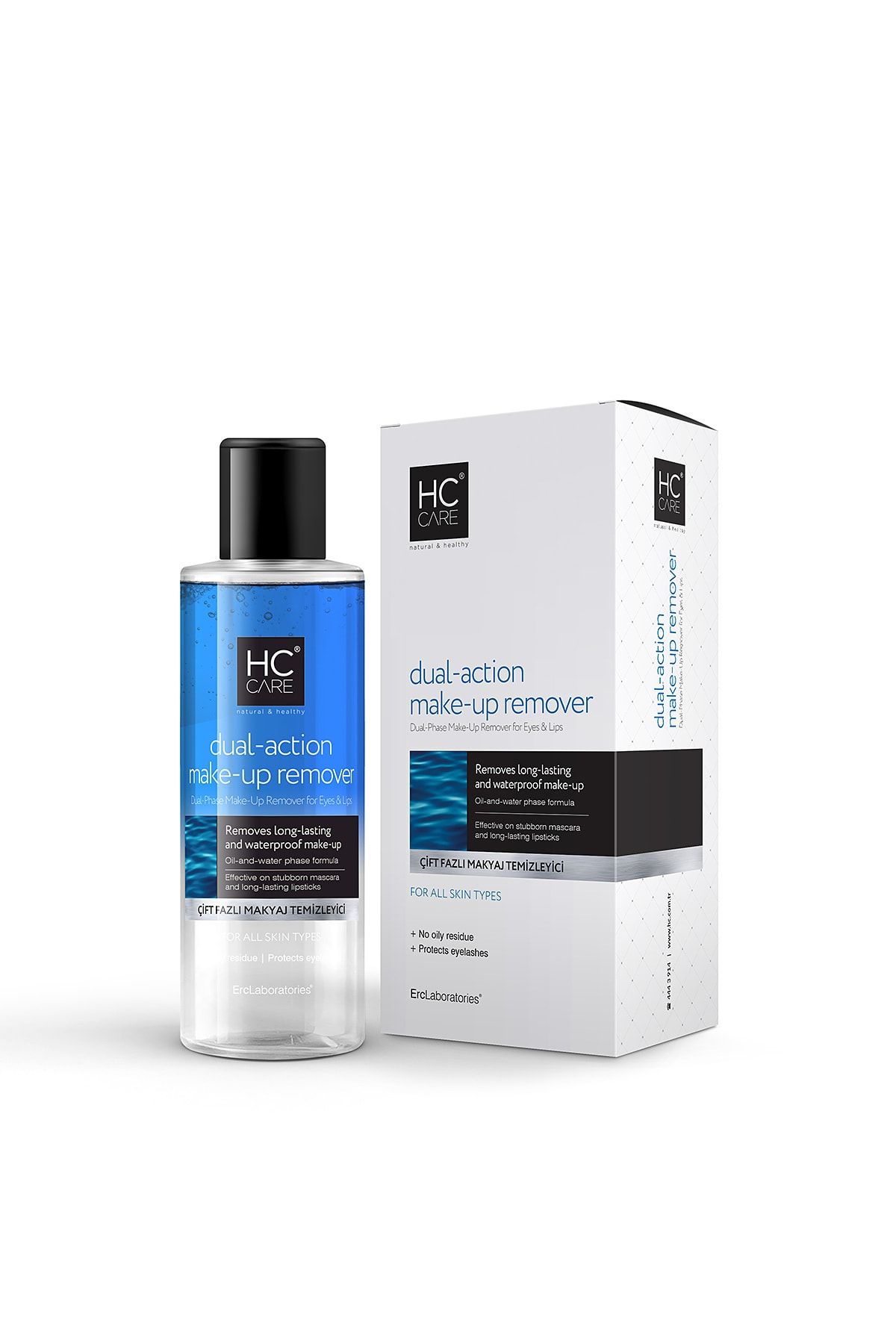 HC Care Dual-action Çift Fazlı Makyaj Temizleyici - 150 Ml.