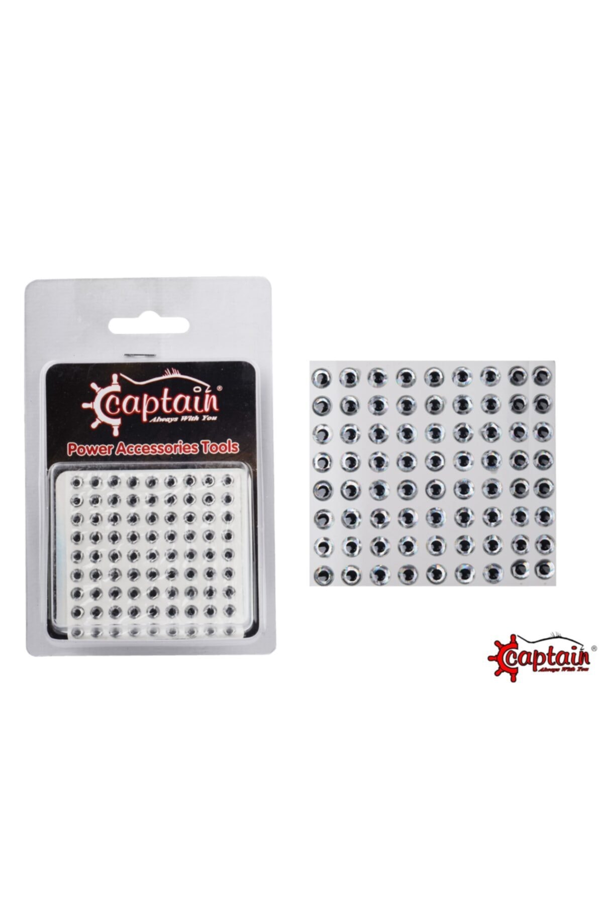 CAPTAIN 7631 Göz Fıshıng Eye 5 Mm 81 Li Pk Natural