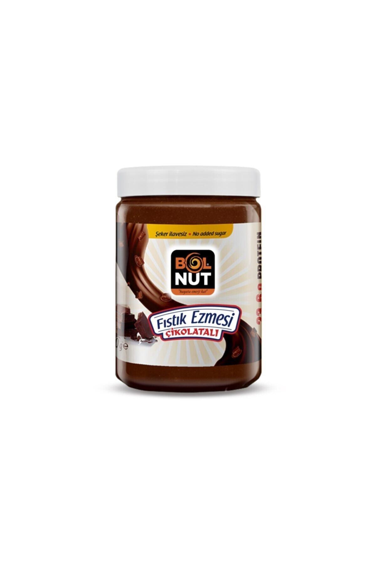 Bolnut Şekersiz Çikolatalı Fıstık Ezmesi (1000g)