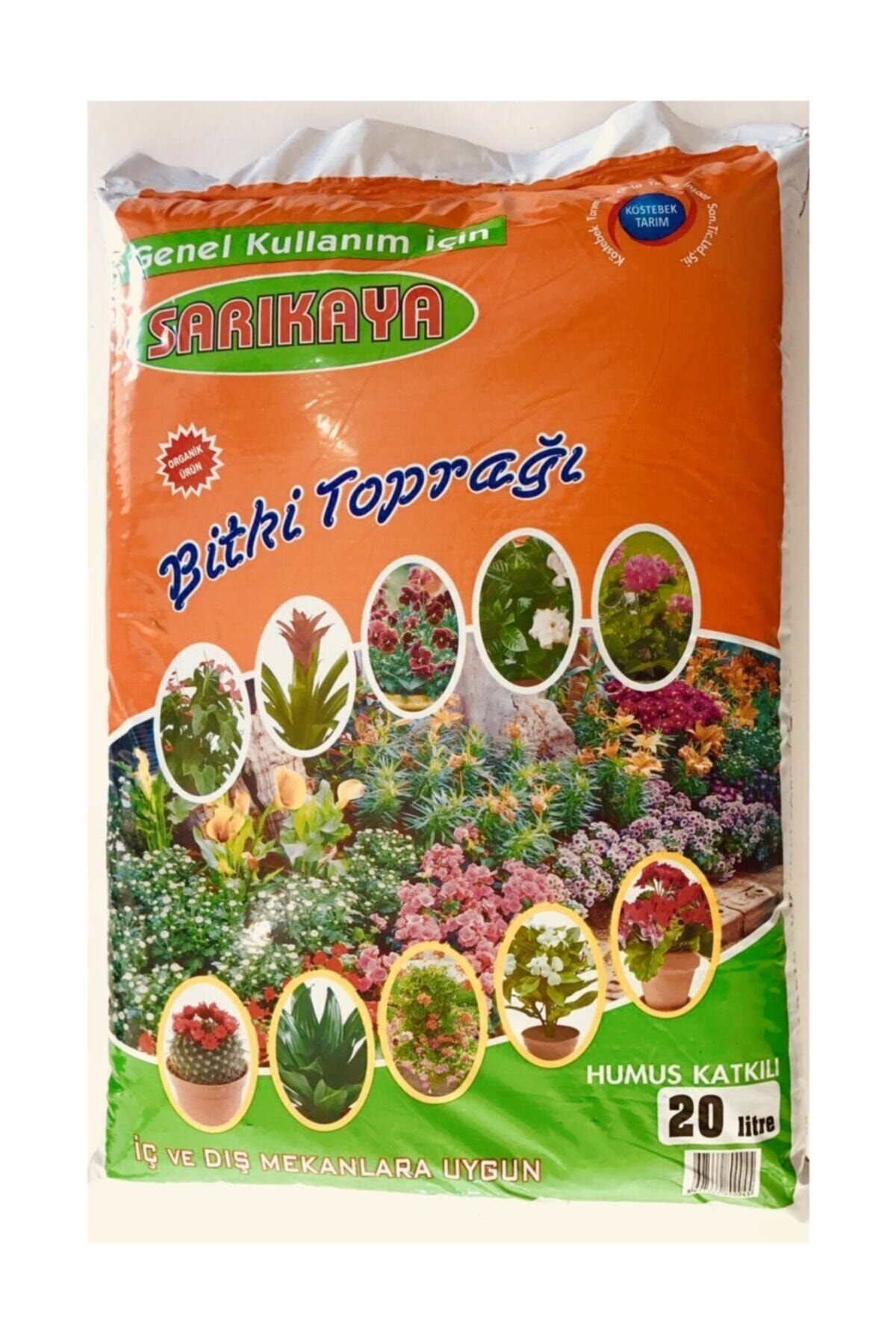 Sarıkaya 20 Lt Bitki Toprağı Torf (humus Katkılı)