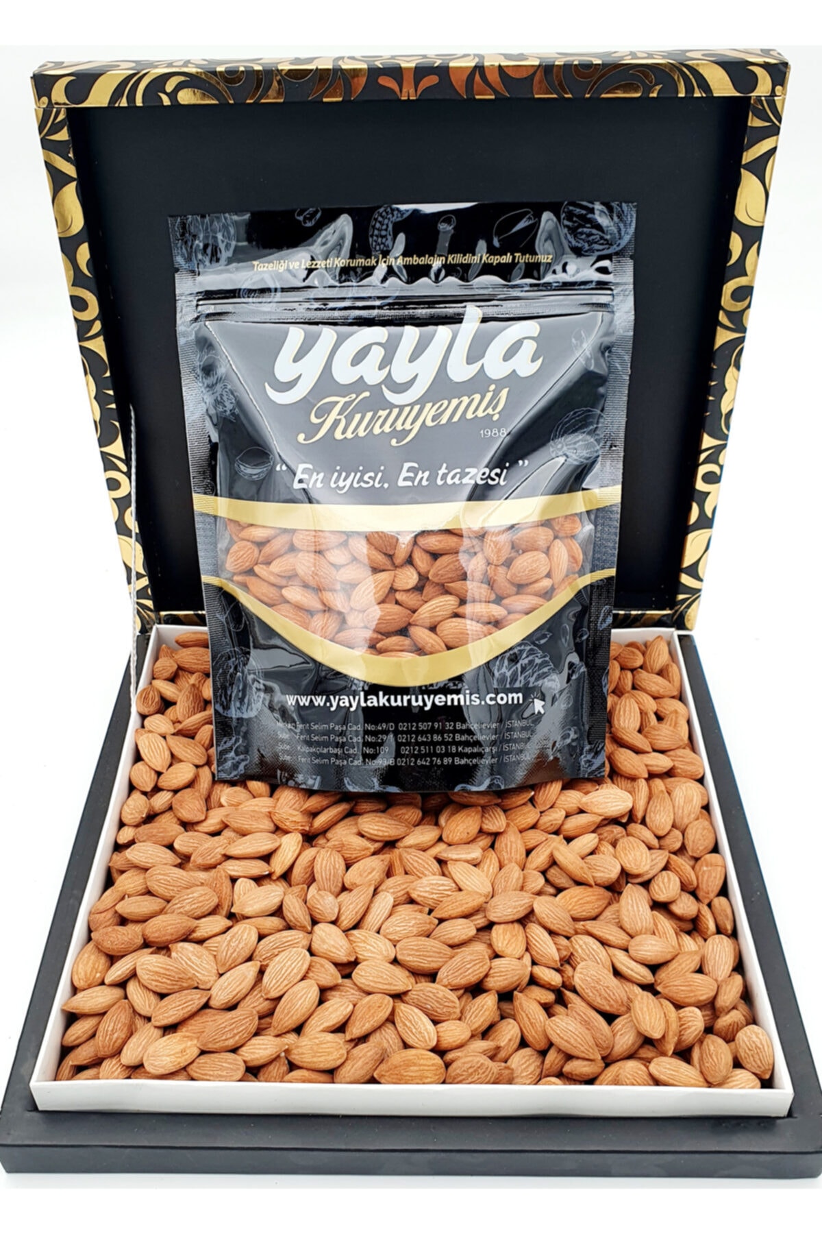yayla kuruyemiş Kayısı Çekirdeği Gün Kurusu (acısız) 250g