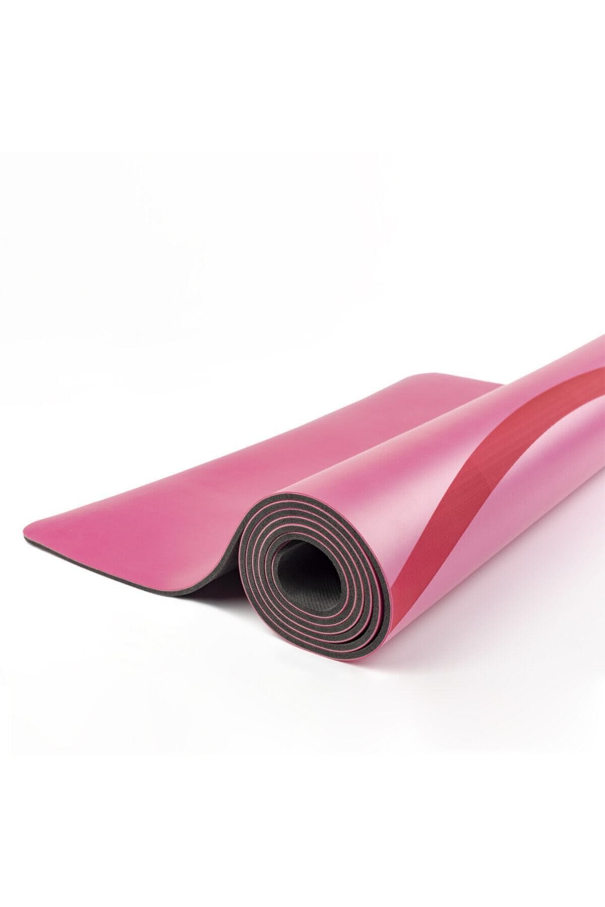 Rebuwo Çizgi Tasarımlı Kauçuk Mat Yoga Mat Pilates Mat
