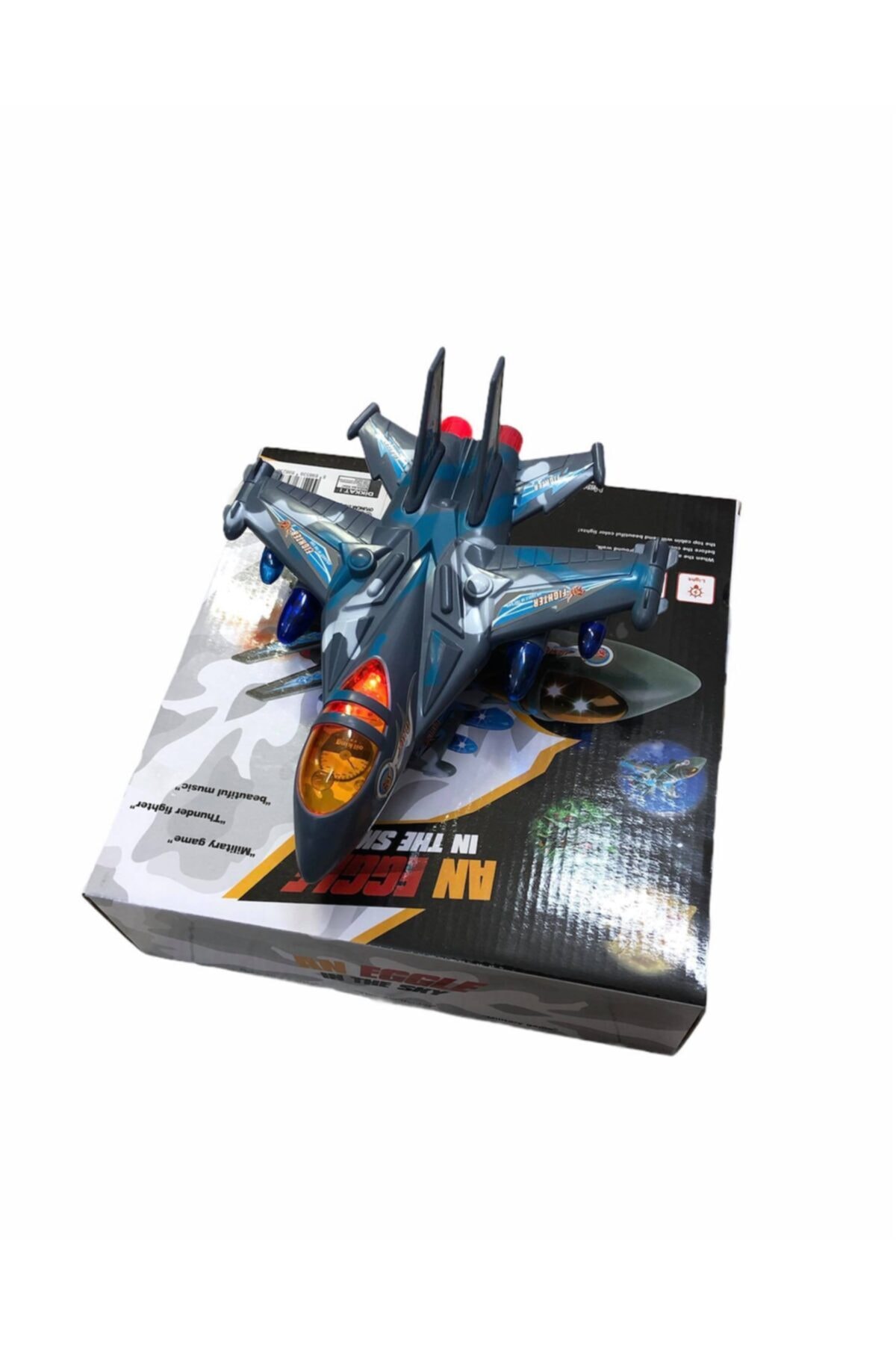 Aniloyuncaktr Sesli Işıklı Yerde Gezen Jet