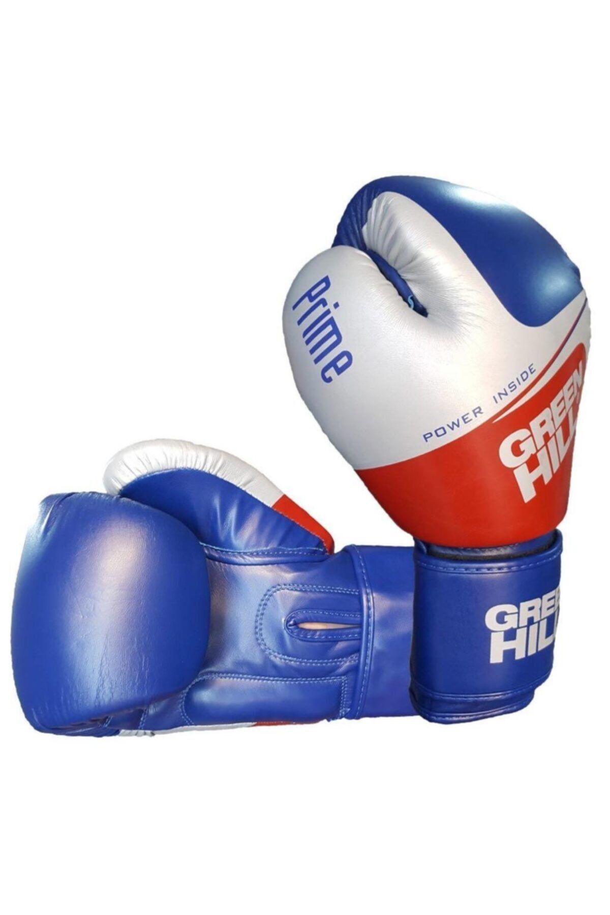 Green Hill Prime Suni Deri Boks Ve Kick-boks Eldiveni Mavi 12 Oz. Bgp-2288