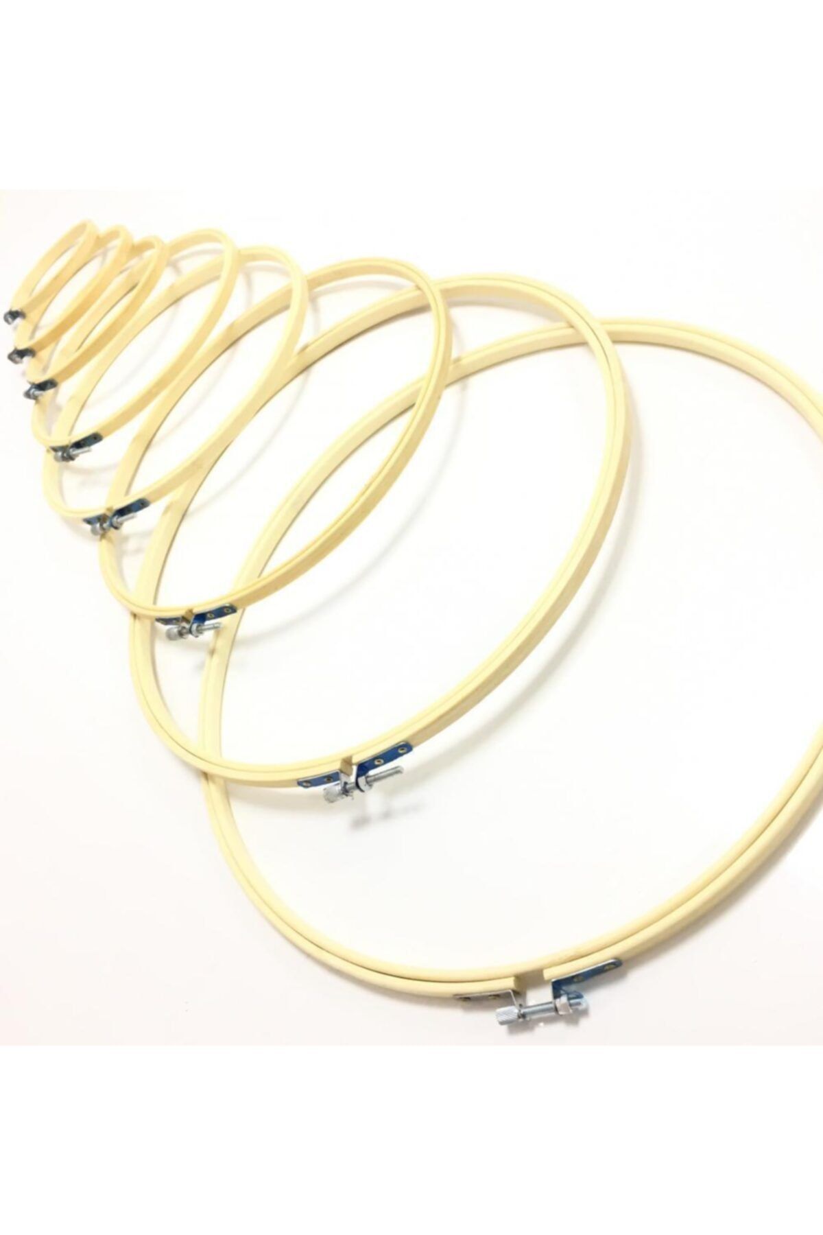 Erdal Ticaret Ahşap Vidalı Kasnak (no 6: Çap 30 Cm)