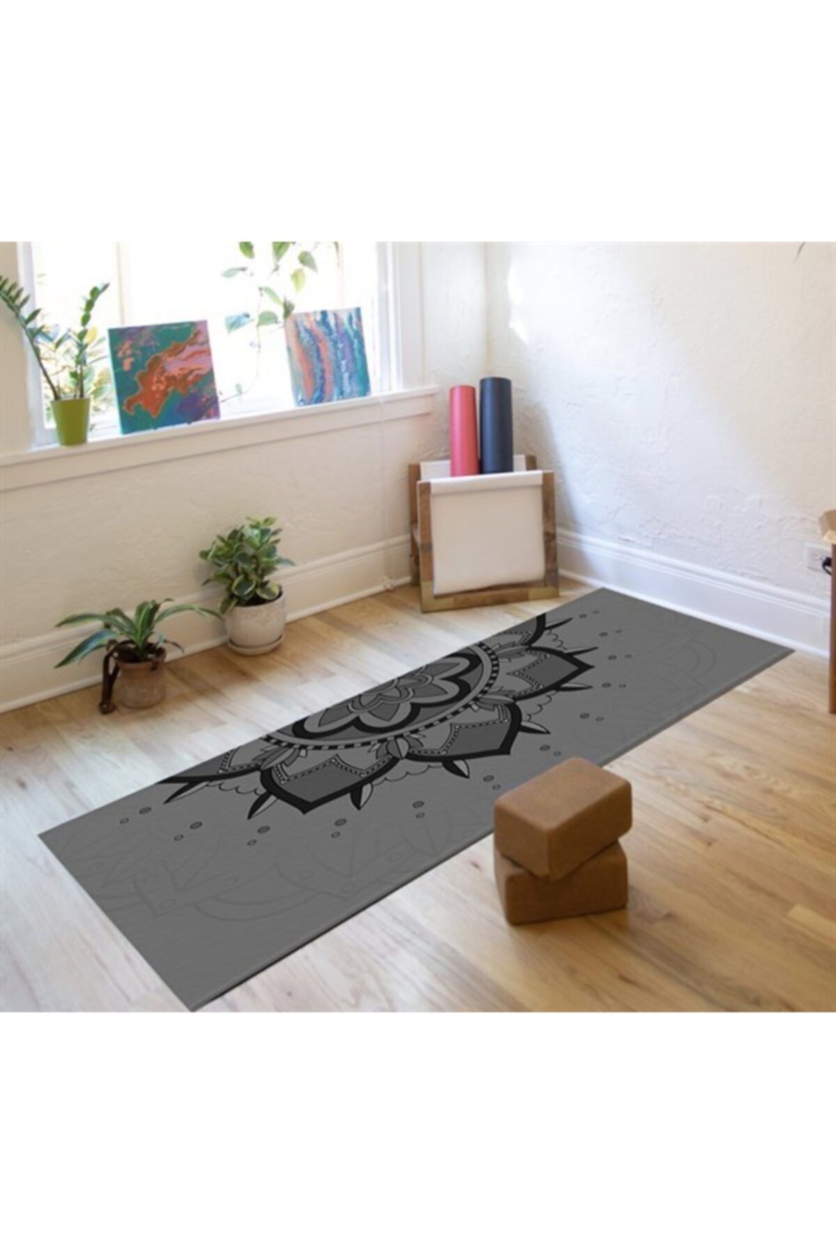 Markaev Gri Mandala Yoga Paspası 01