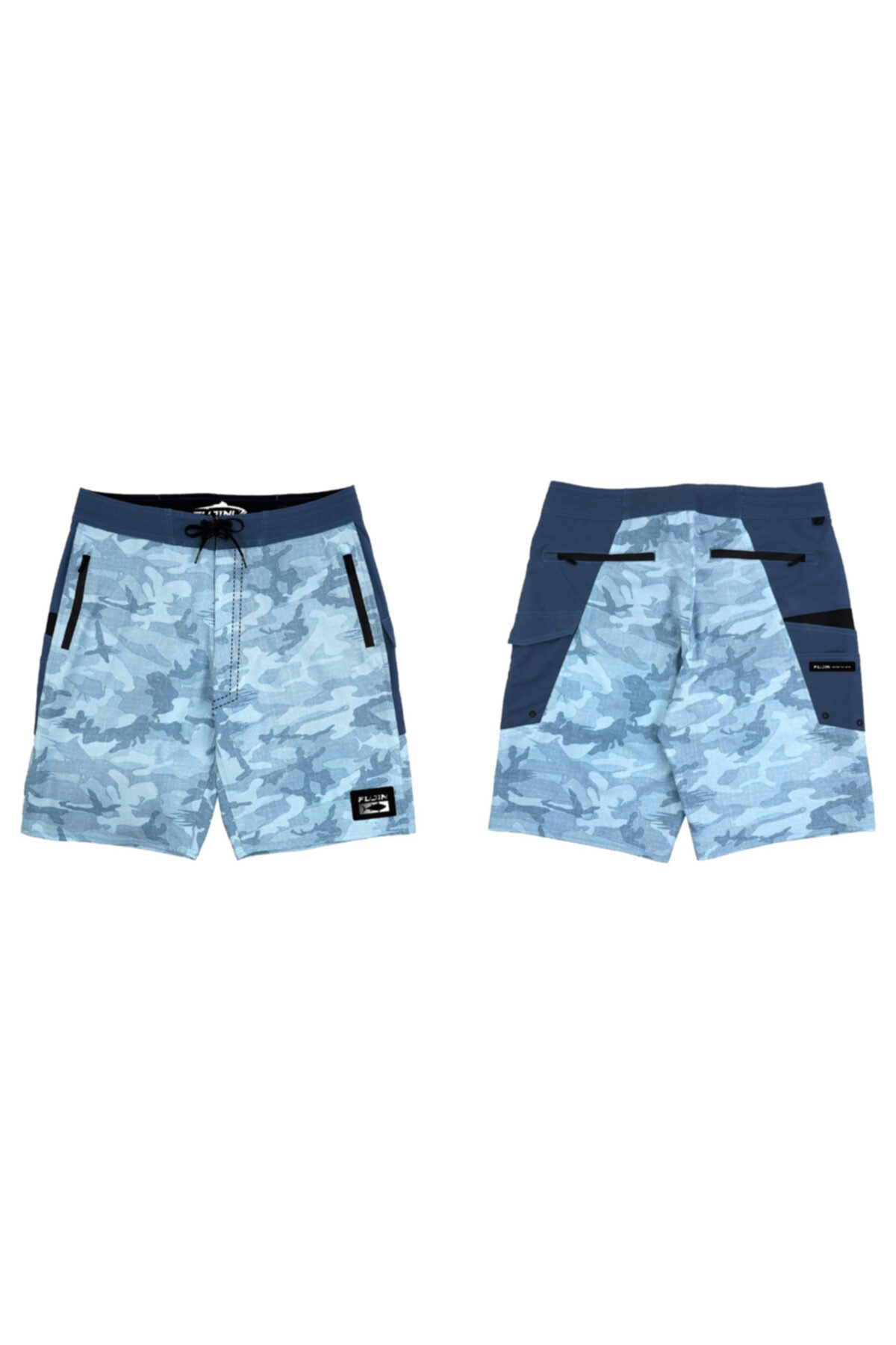 Fujin Performance Short Camo Indigo S