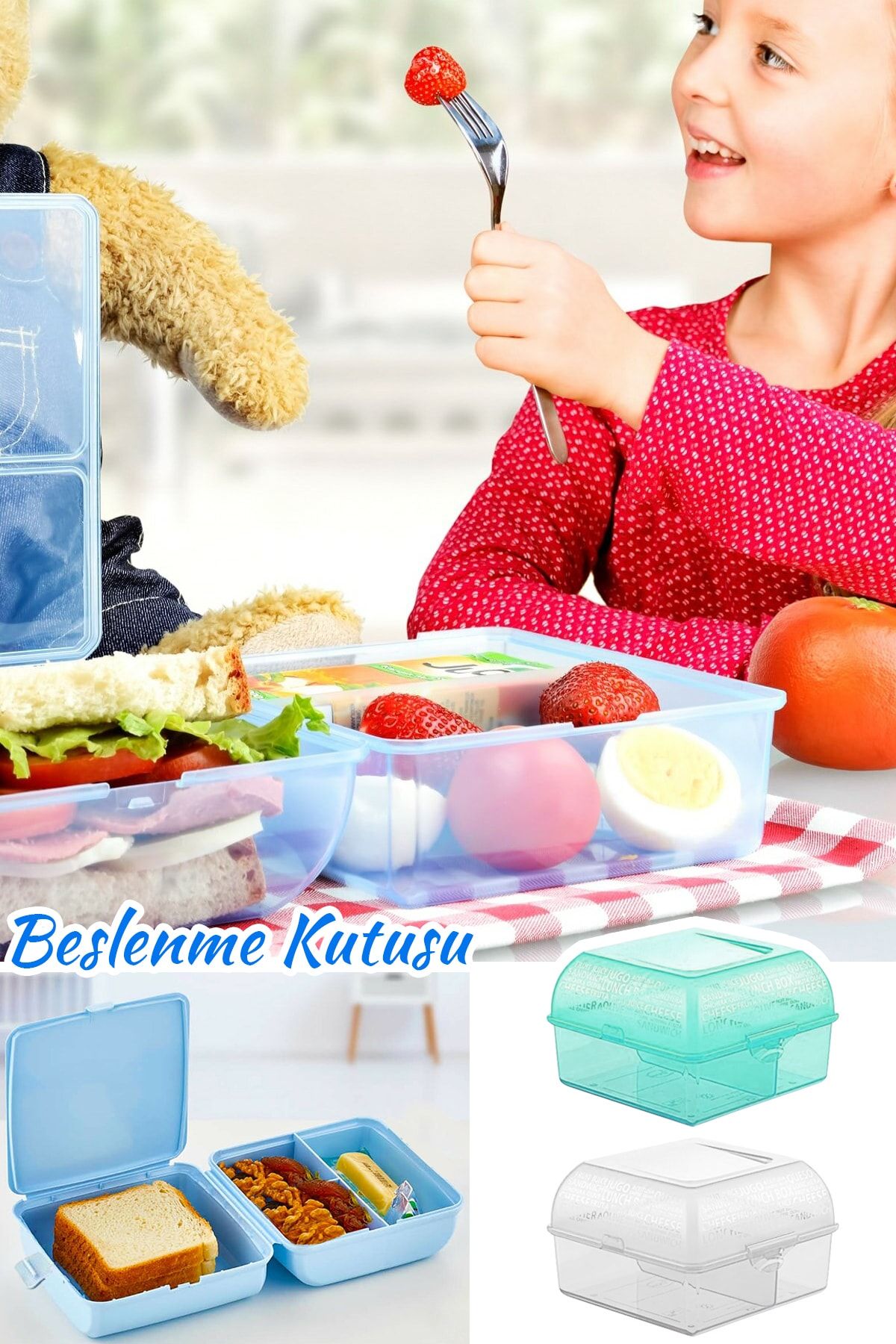 Helen's Home Pratik Beslenme Kutusu Lunch Box Mtf.00816.00