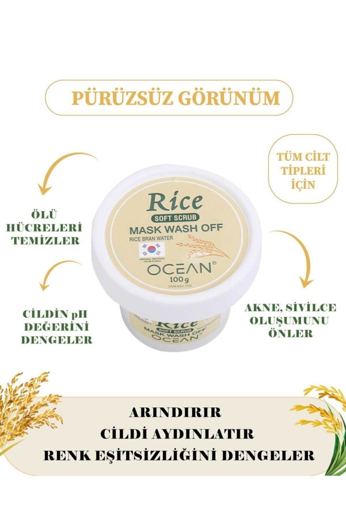 M90 Rice Mask Wash Off Soft Scrub Softscrub