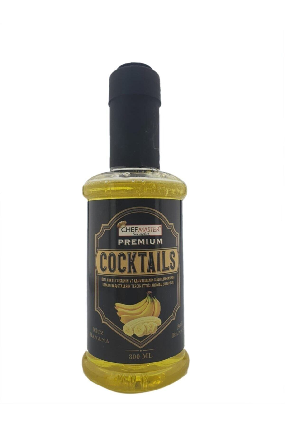 Chefmaster Kokteyl Şurubu Muz 300 Ml Şurup