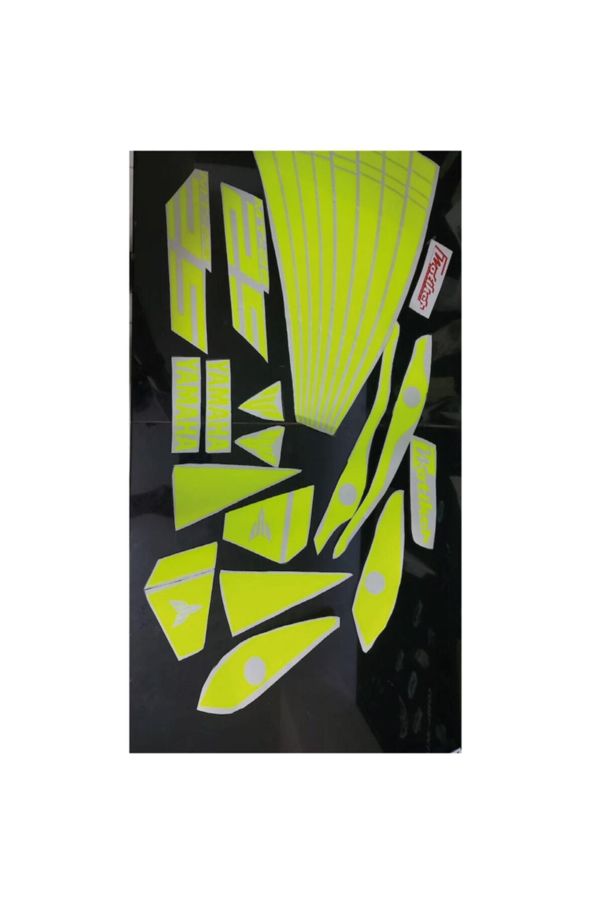 Motiker Neon Takım Stıcker Mt 25