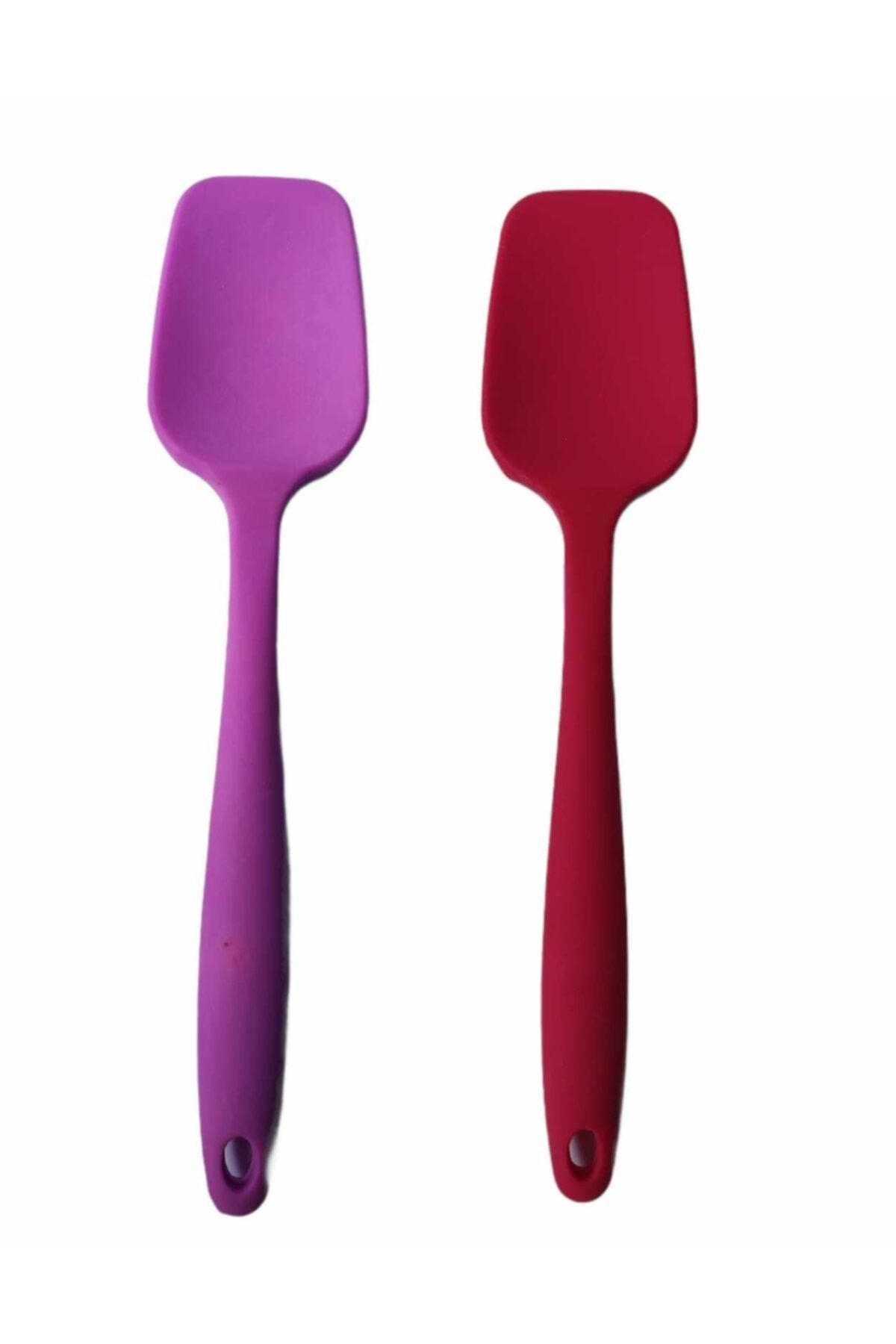 naturalife Yanmaz Yapışmaz Silikon Spatula 2 ' Li 27 Cm