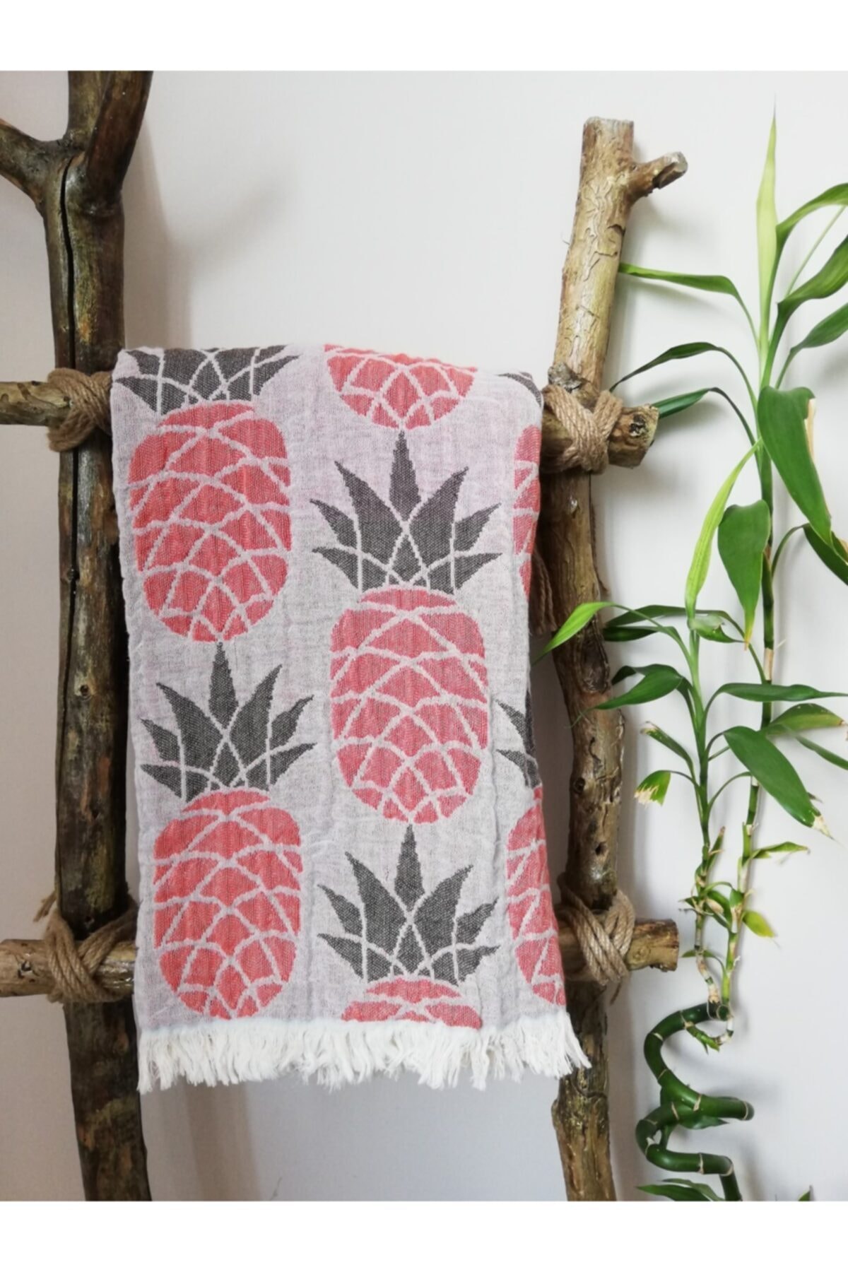 Mynova Textile Ananas Desenli Peştamal Havlu