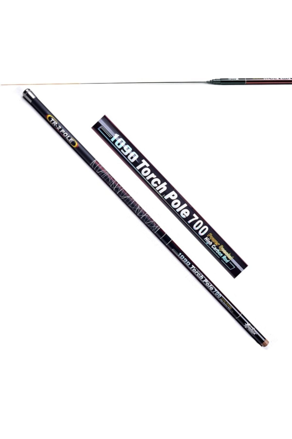 CAPTAIN 1090 Captain Carbon Torch Pole Göl Kamışı 700 Cm
