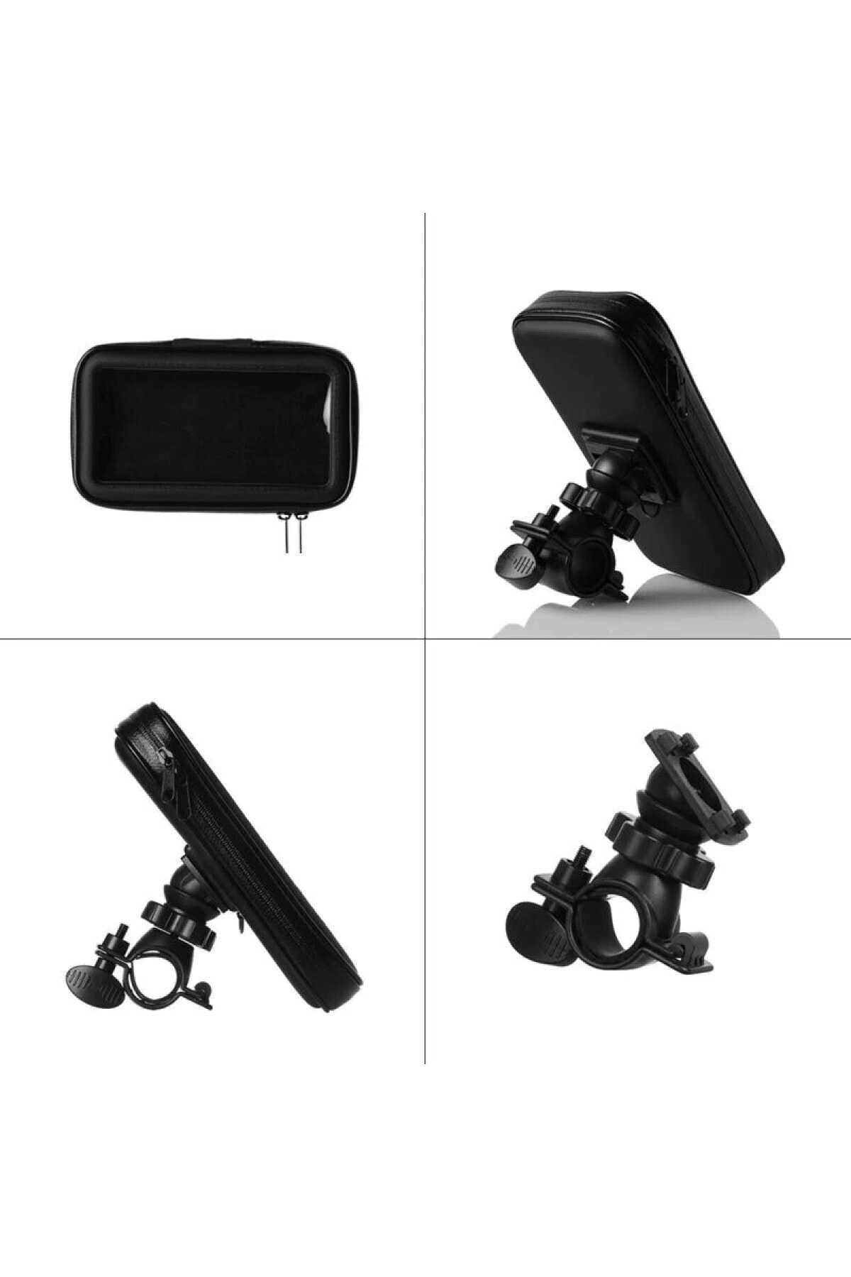 Kafe ss Sweet Smile Htc One Mini 2 Motor Bisiklet Atv Cep Telefonu Tutucu Su Geçirmez Kılıf