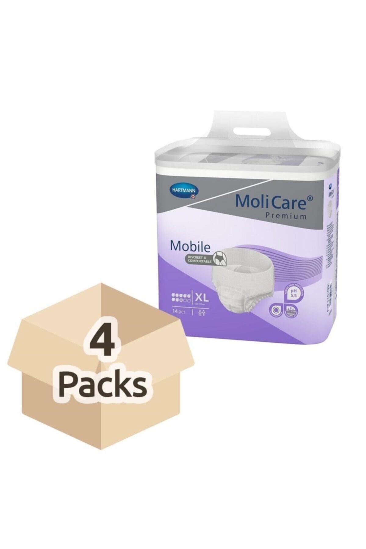 Hartmann Molicare Premium Mobile 8 Damla Külot Bez Mor Xlarge 14 Lü ( 4 Paket )