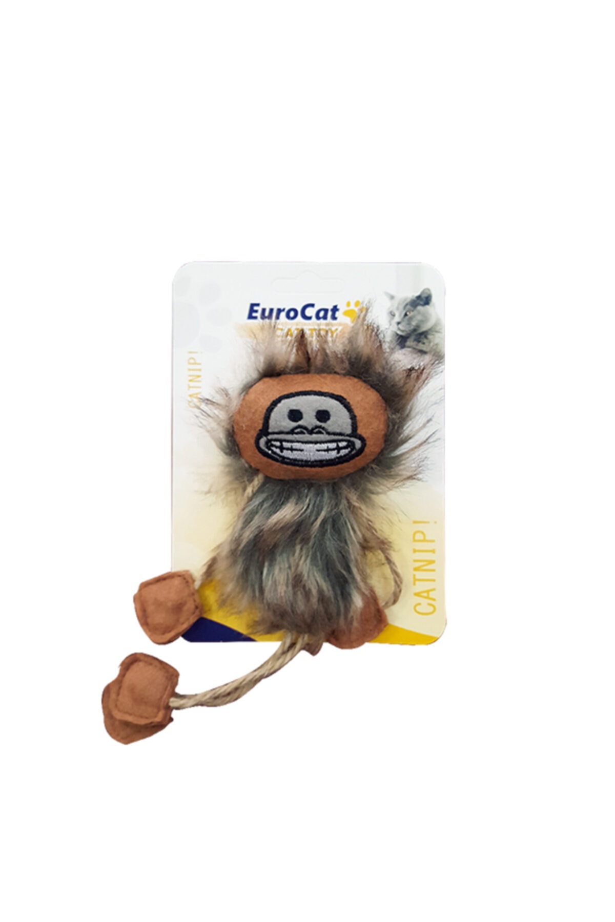 See Me Eurocat Kedi Oyuncağı Püsküllü Maymun 19 Cm