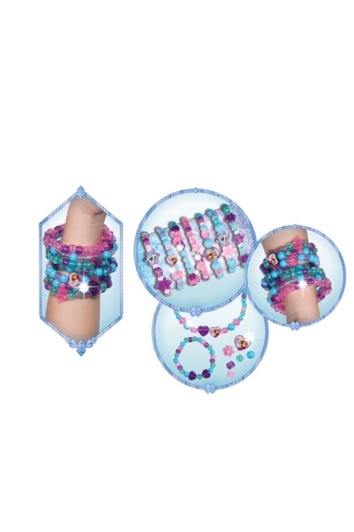 DEDE Frozen Çantalı Boncuk Takı Seti