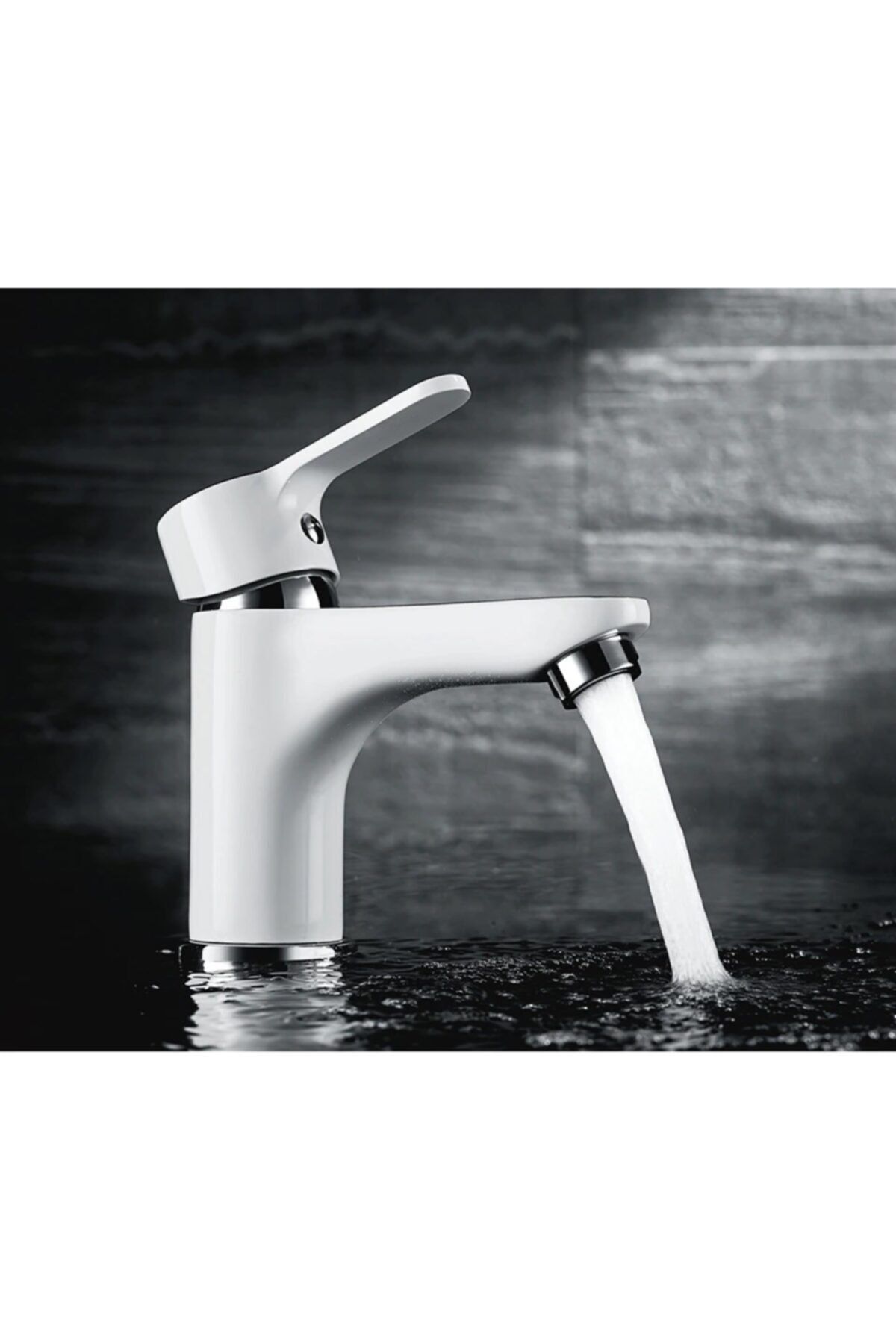 Sardıcı Lavabo Musluk Bataryası Çift Su Girişli Banyo Musluğu