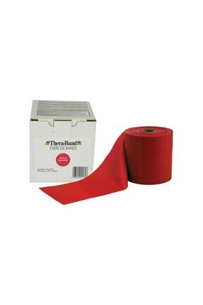 Thera-band 20530 Egzersiz Bandı 1.5 Metre Orta Sert Kırmızı Image 0