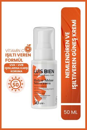 Spf 50 Güneş Kremi | Nemlendiren Ve Işıltı Veren | Yüksek Koruma | Parlak Cilt Image 0
