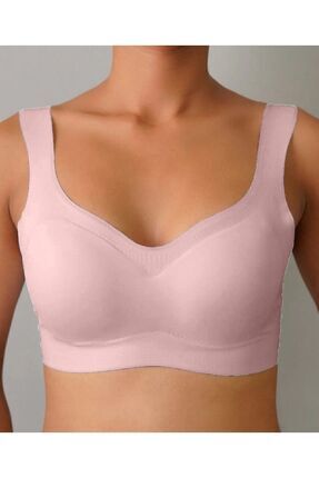 Lazer Kesim Çıkarılabilir Pedli Seamless Bralet Sütyen-301 Image 0