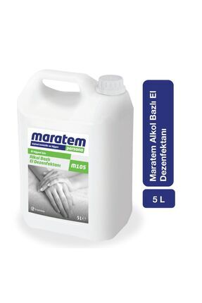 Eczacıbaşı M105 Alkol Bazlı El Dezenfektanı 5 Litre (T1668) Image 0