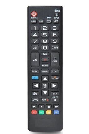 Tüm 'ler Ile Uyumlu 3d Lcd Led Smart Tv Kumandası Mini Image 0