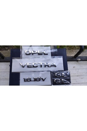 OPEL VECTRA 1.6_16V BAGAJ YAZISI VECTRA B LOGO GL KAPI YAZISI 1998 uyumlu VECTRA B GL set A KALİTE Image 0