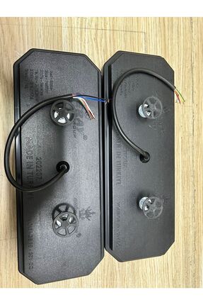 Stop Lamba Yeni Model Full Ledli Tır Kamyon Dorse 12-24v Uyumlu - Kayar Sinyalli (2 Adet) Image 1