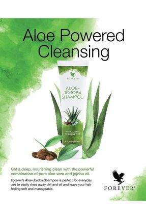 Forever Living Aloe Veralı Aloe Jojoba Shampoo Aloe Veralı Ve Jojoba Yağlı Şampuan Image 0