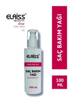 Saç Bakım Yağı Keratin Ve E Vitamini Içerir 100ml Image 0