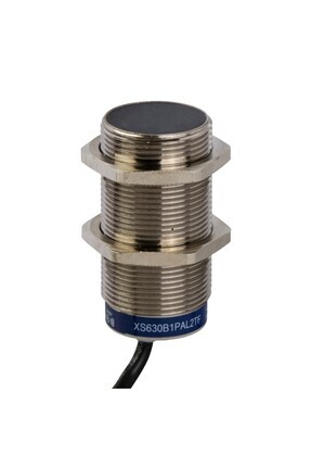 Schneider Xs630b1nal2 Endüktif Sensör Xs6 M30 - U62mm - Pirinç - Sn15mm - 12..48vdc - Kablo 2m Image 0