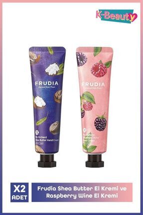  Shea Butter El Kremi ve Raspberry Wine El Kremi Image 0