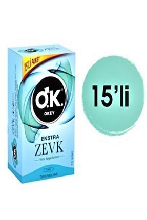 Prezervatif Ekstra Zevk 15'li Image 0