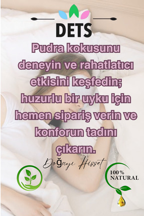 Pudra Kokulu Uyku ve Yastık Spreyi Sleep And Pıllow Spray 50ml Image 4