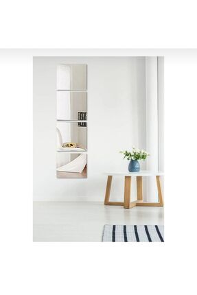 Dekoratif Pleksi Ayna (20X20 4 ADET) Kendiliğinden Yapışkanlı Image 0