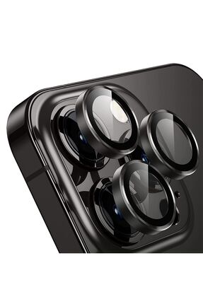iPhone 13 Pro Max Uyumlu Kamera Koruyucu Cam Lens Mercek Koruyucu Image 0
