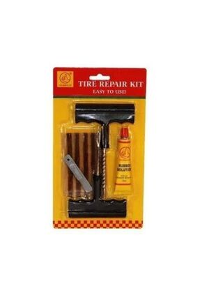 Lastik Tubeless Için Tamir Seti Kiti Fitil Ve Solüsyon K Image 1