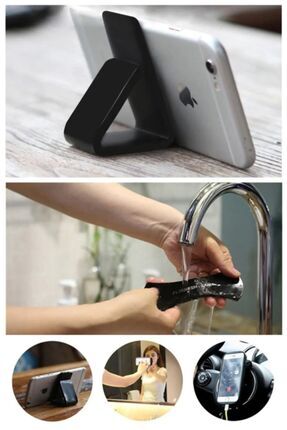 Flourish Lama Yapışan Nanotech Jel Ped Oto Araç İçi Telefon Tablet Tutucu Pad Image 0
