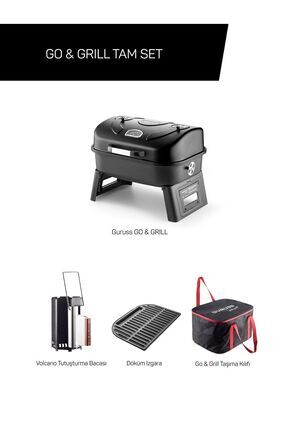 Rehome Go & Grill Barbekü Mangal Tam Set Image 0