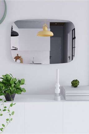 Ayna 40x60 Cm Hol,koridor,salon Banyo & Lavabo Ofis Kuaför Makyaj Image 0