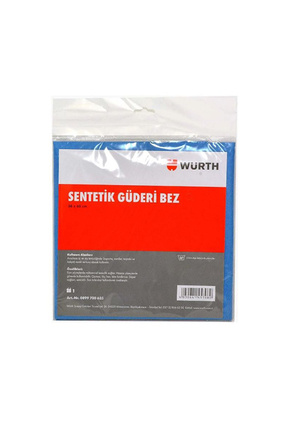 Sentetik Güderi Bez - 38x60 Cm - Mavi - 130 gr Image 0