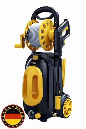 Alman 4000w 180 Bar Yüksek Basınçlı Taşınabilir Araba Yıkama Pompası Su Tabancası Köpük Motoru Image 0