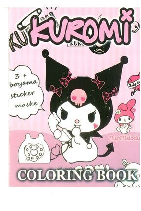 Kuromi Konsepti Boyama Kitabı Image 0